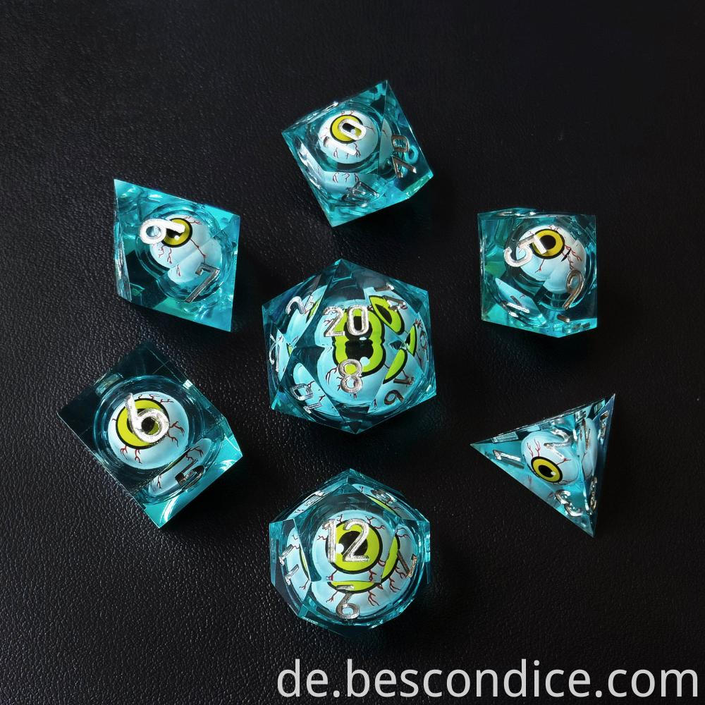 Beholder Eye Liquid Core Pathfinder Rpg Dice 5